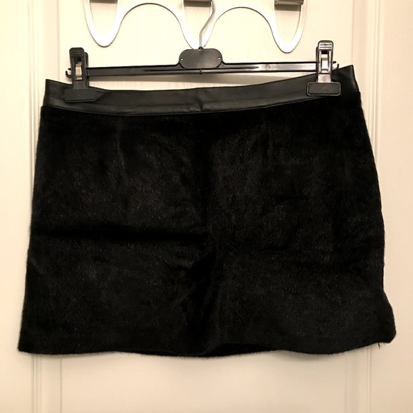 Sam Edelman Dresses & Skirts - Sam Edelman Faux Fur Mini Skirt